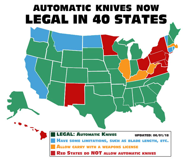 are automatic knives legal in florida