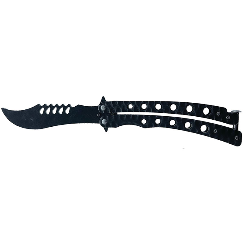 CurvaBlade Practice Balisong - Black