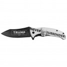 TRUMP 2024: NEVER SURRENDER Assisted Opening Knife