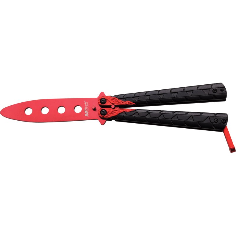 MTech Training Butterfly Knife Red