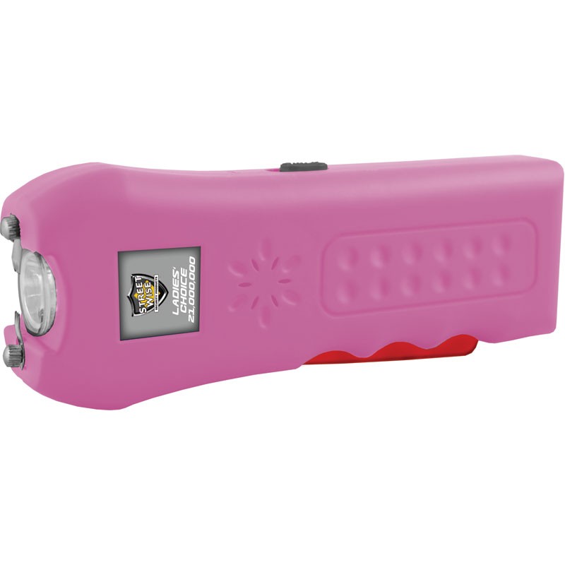 Ladies Choice 21,000,000 Stun Gun with Alarm - Pink