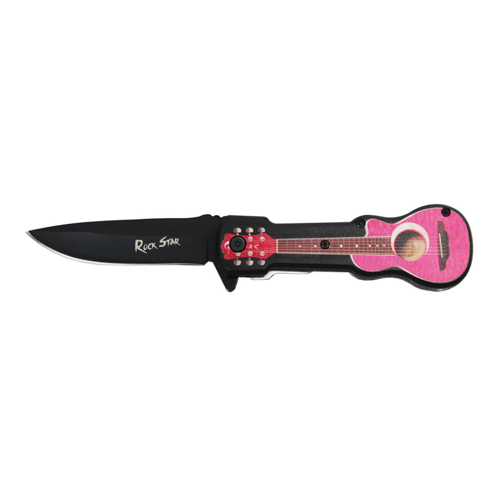 Rock Star - Acoustic GUITAR Assisted Knife