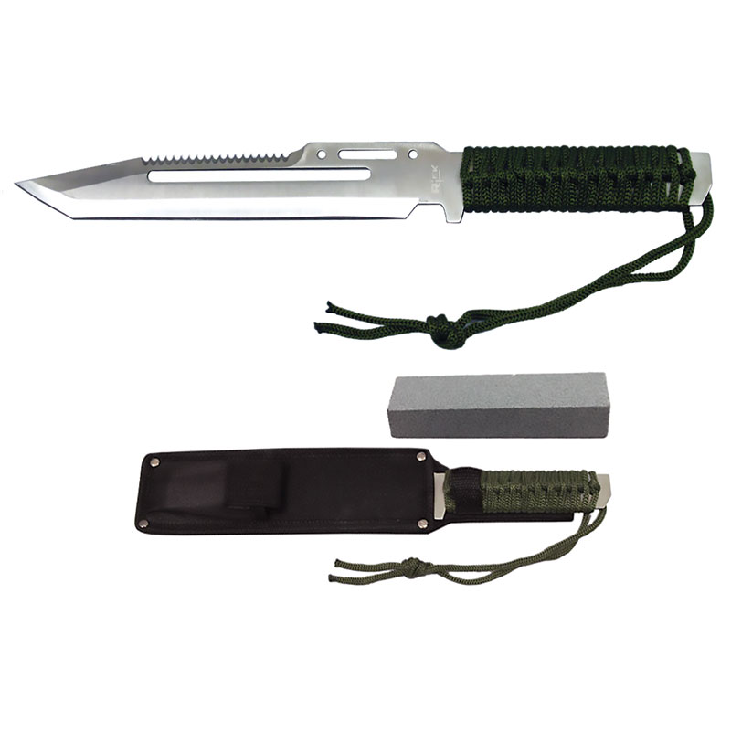 RTEK SURVIVAList Combat KNIFE - Silver