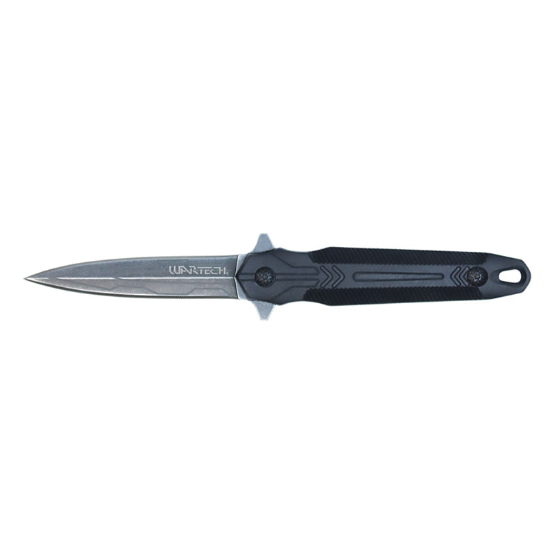 Stealth Stalker Fixed Blade KNIFE: Sleek Silver Blade