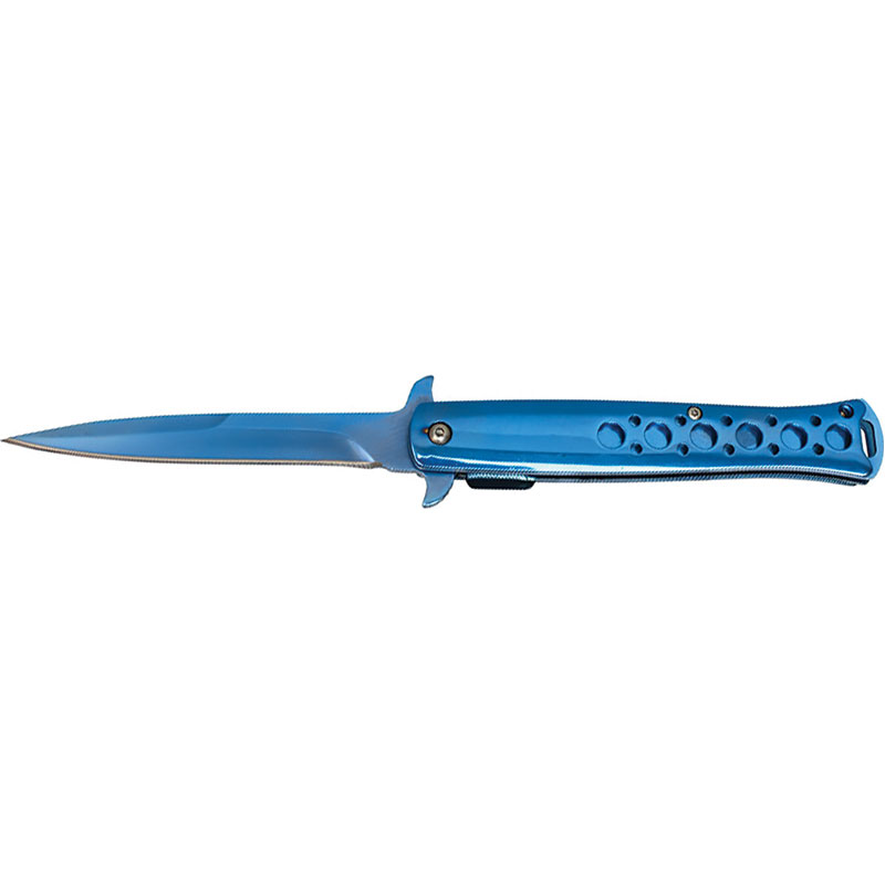 ''Azure Piercer - 9'''' Blue Stiletto POCKET KNIFE''