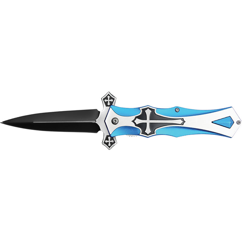 Crusader's Blue Cross Pocket DAGGER