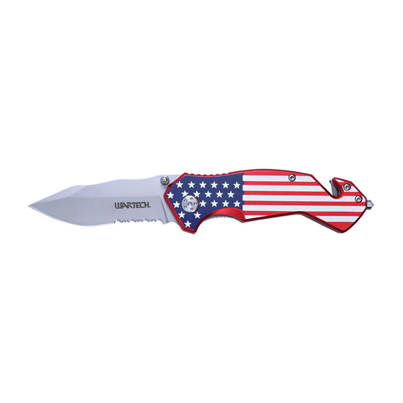 ''Patriot's Edge 7.75'''' Stainless Steel POCKET KNIFE''