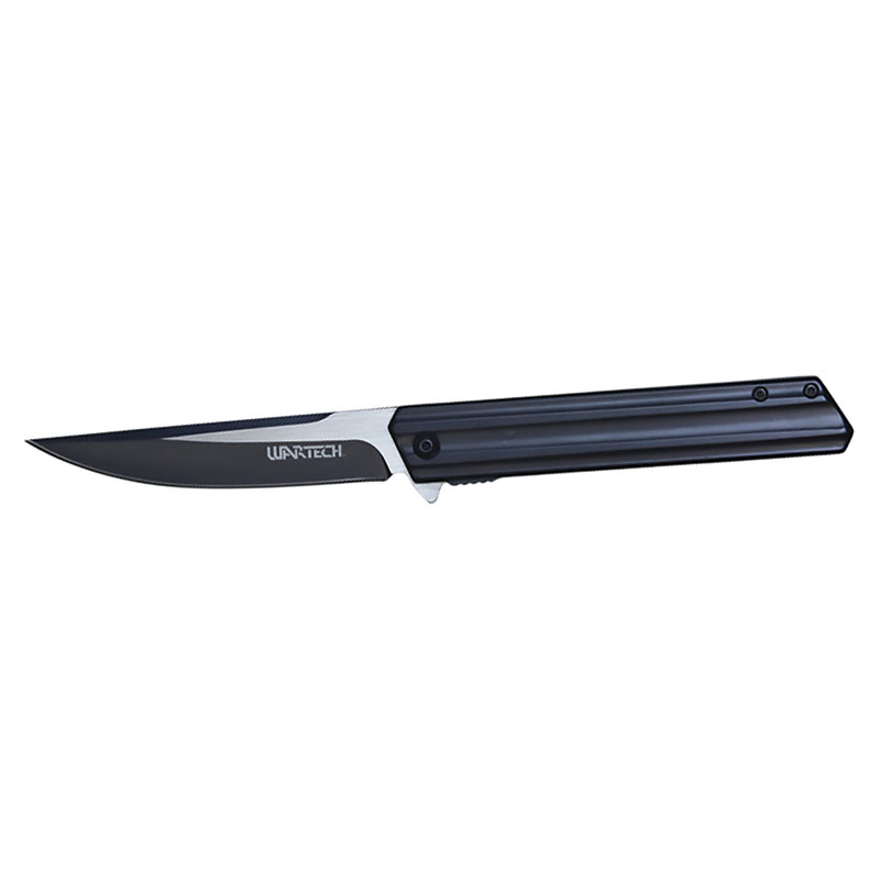 ''Stealth Slicer - 8-1/2'''' Black Tactical POCKET KNIFE''