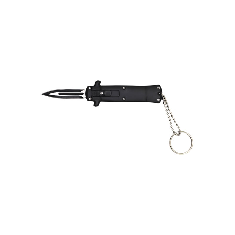 KEYCHAIN California Legal OTF Knife - Black