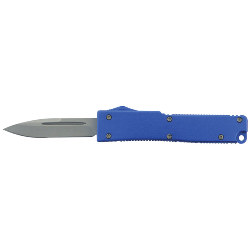 IN-AND-OUT AUTOMATIC KNIFE with Front Button - Blue