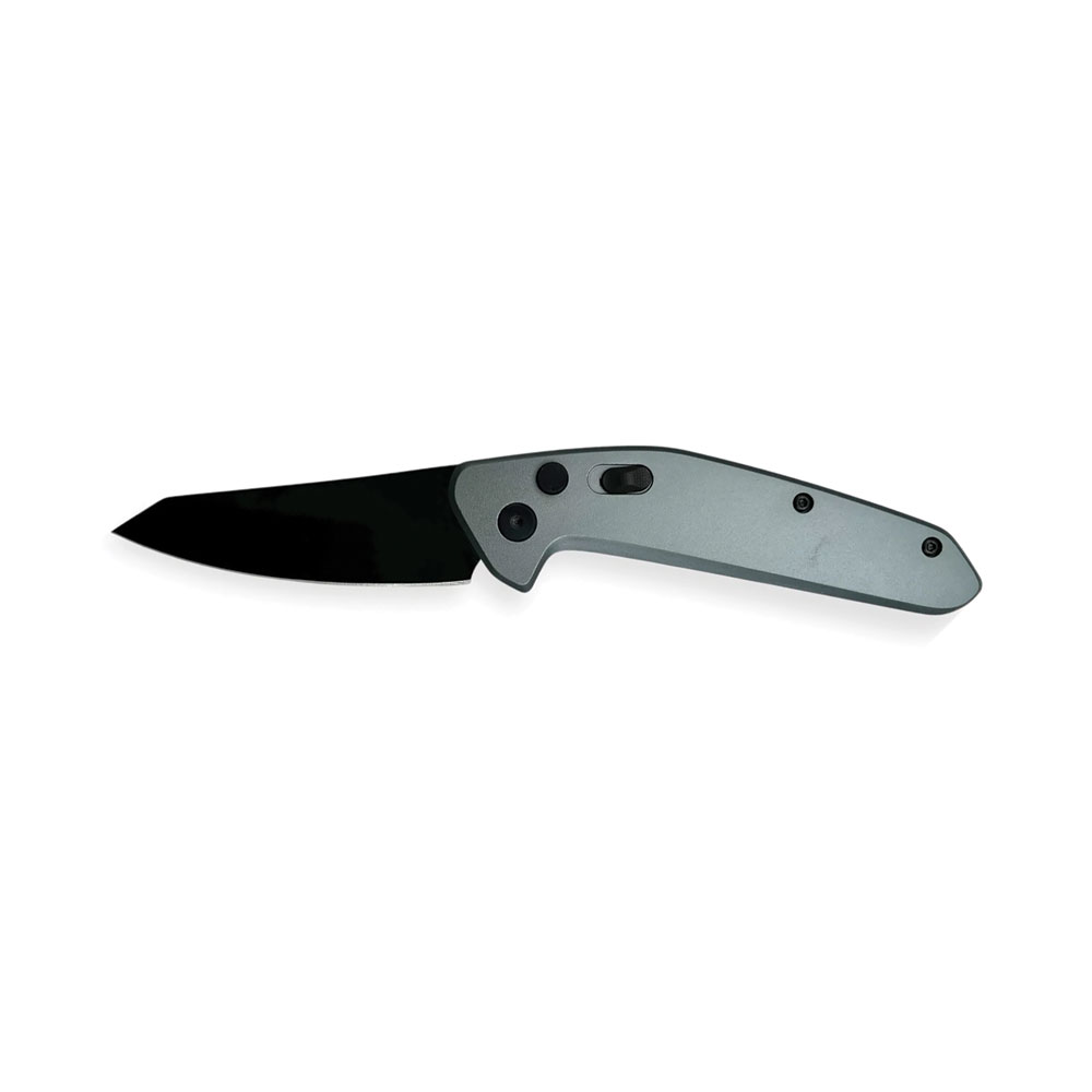 '',CNC Precision Tactical Full Automatic Knife: Crafted for Performance - Gray/Black''