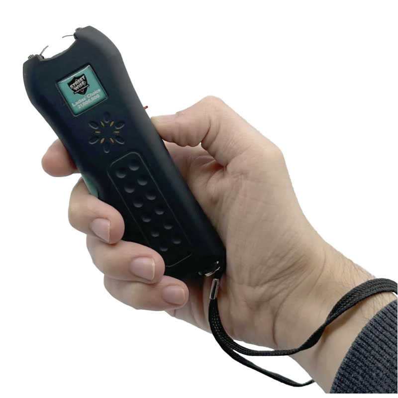 ''Ladies Choice 21,000,000 STUN GUN with Alarm - Teal Accents''